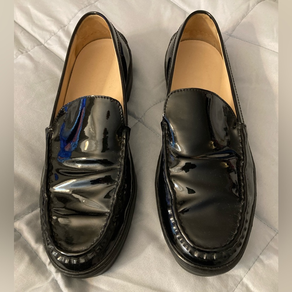 Tod’s Patent Leather Loafers Ex Cond